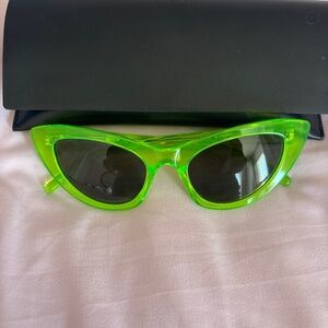 Saint Laurent neon sunglasses
